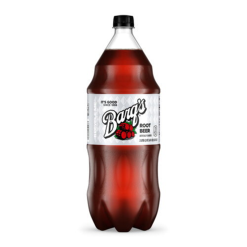 Barq's Root Beer Soda Bottle
