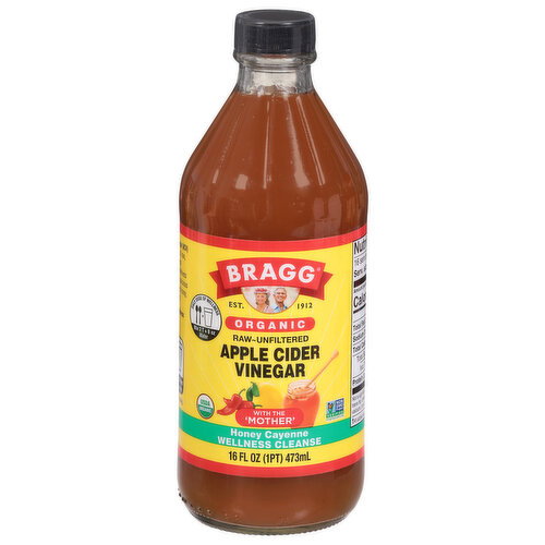 Bragg Apple Cider Vinegar, Organic, Raw, Unfiltered