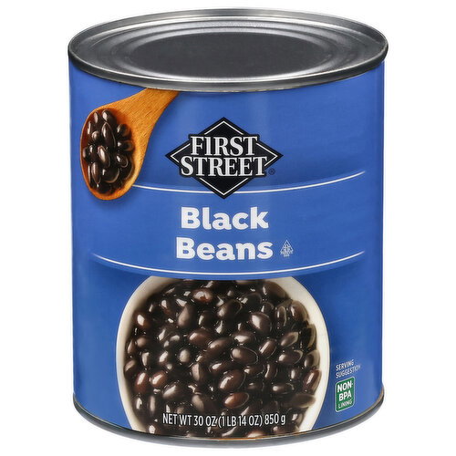 First Street Black Beans