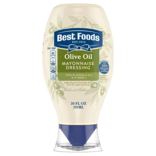 Best Foods Mayonnaise Dressing, Olive Oil