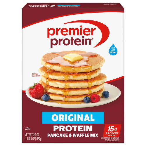 Premier Protein Protein Original Pancake & Waffle Mix