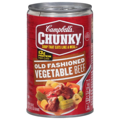 Campbell's Soup, Vegetable Beef, Old Fashioned