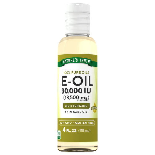 Nature's Truth Moisturizing 30,000 IU Lemon Scented E-Oil 4 fl oz Image 1 of 4