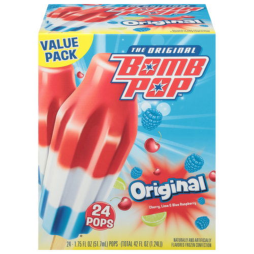 Bomb Pop Pops, Original, Value Pack