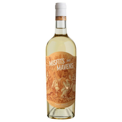 Misfits and Mavens Pinot Grigio Image 1 of 2