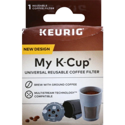 Keurig Coffee Filter, Reusable, Universal