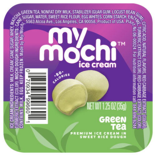 My/Mochi Ice Cream, Green Tea