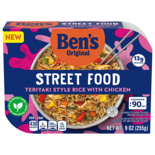 Ben's Original Street Food Teriyaki Style Rice with Chicken