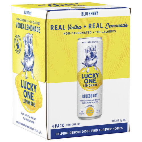 Lucky One Blueberry Vodka Lemonade