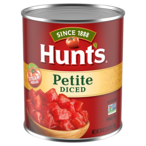 Hunt's Petite Diced Tomatoes Image 1 of 4