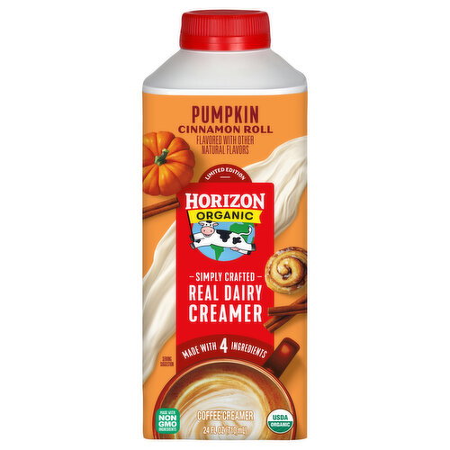 Horizon Organic Pumpkin Cinnamon Roll Coffee Creamer Image 1 of 6