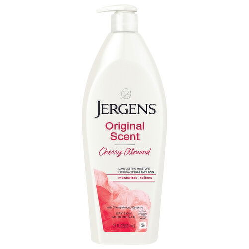 Jergens Moisturizer, Dry Skin, Cherry Almond