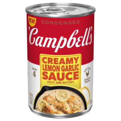 Campbell's Condensed Creamy Lemon Garlic Sauce Image 1 of 6