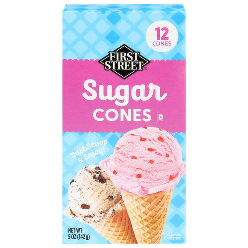 First Street Sugar Cones