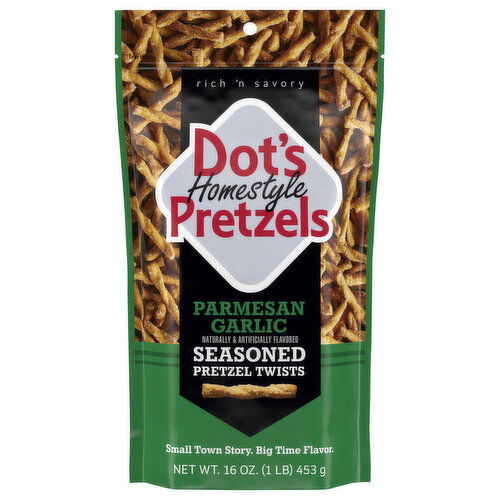 Dot's Homestyle Pretzels Pretzel Twists, Parmesan Garlic