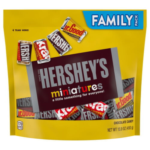 Hershey's Miniatures Chocolate Candy Family Pack