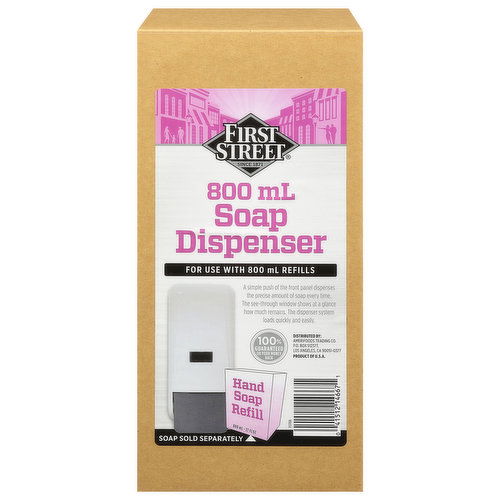 First Street Soap Dispenser