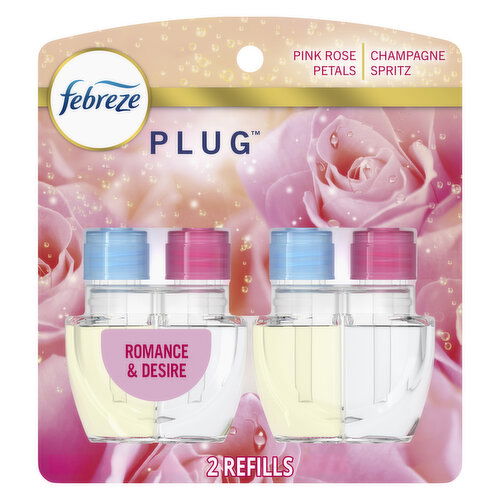 Febreze Plug In Air Freshener Scented Oil Refill Romance&Desire