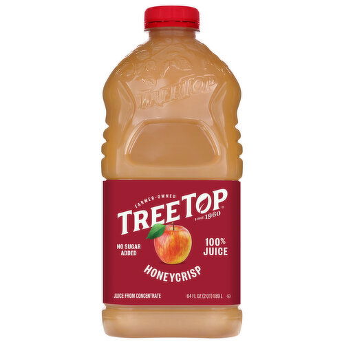 Tree Top 100% Juice, No Sugar Added, Honeycrisp