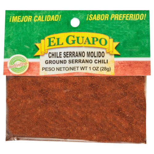 El Guapo Serrano Ground Chili Powder