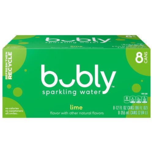 Bubly Lime Sparkling Water