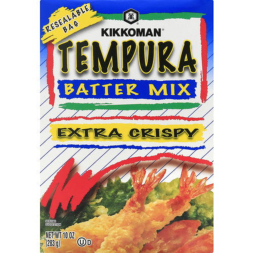 Kikkoman Batter Mix, Tempura, Extra Crispy