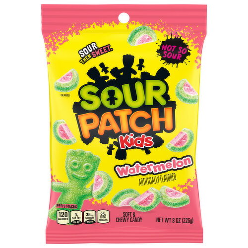 Sour Patch Kids Soft & Chewy Watermelon Candy