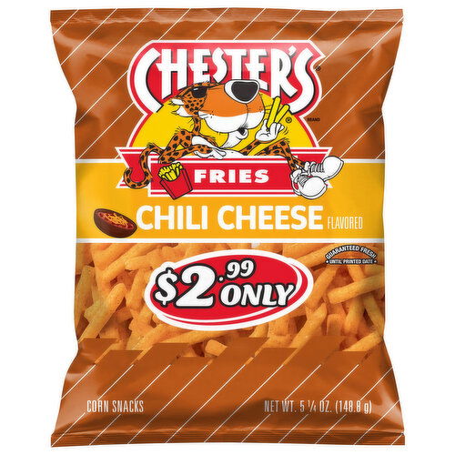 Chester's Fries Chili Cheese Flavored Corn Snacks