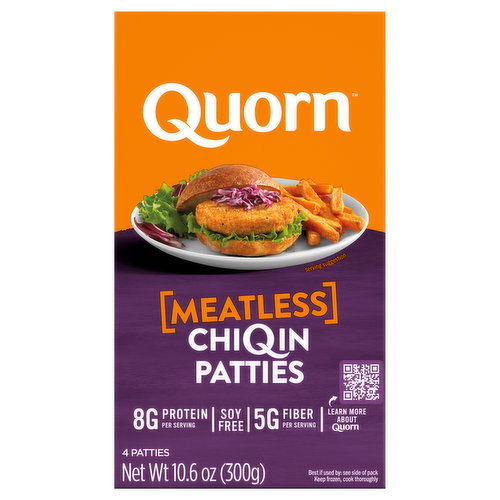 Quorn Chiqin Patties, Meatless