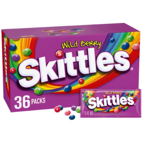 SKITTLES Wild Berry Fruity Candy Box