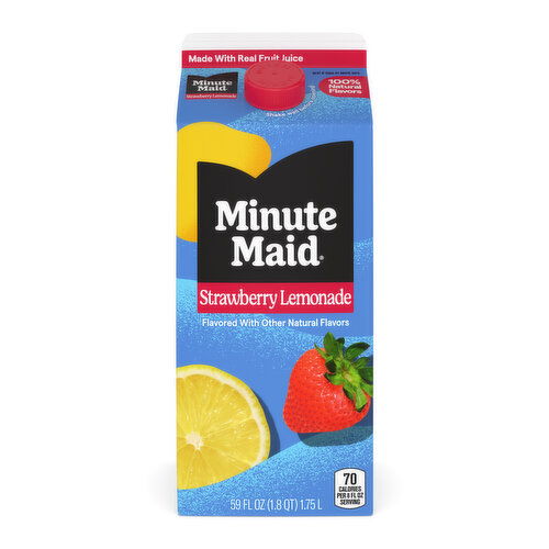Minute Maid  Strawberry Lemonade, Fruit Drink