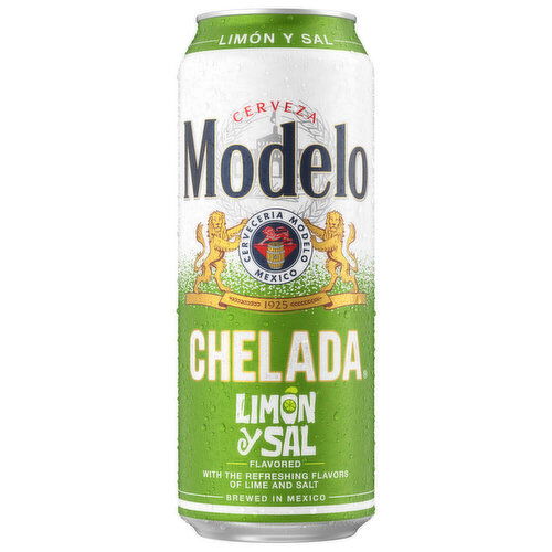 Modelo Chelada Limon Y Sal Malt Beverage