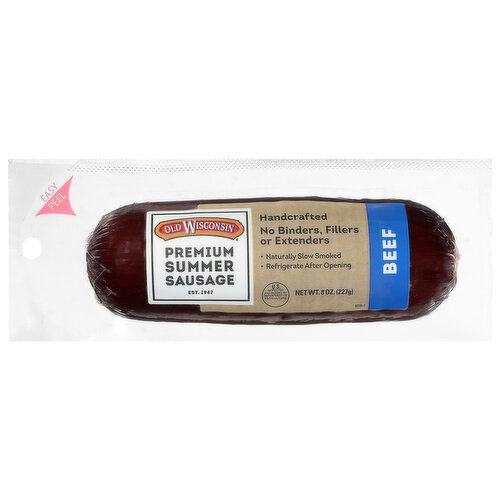 Old Wisconsin Premium Beef Summer Sausage Image 1 of 6