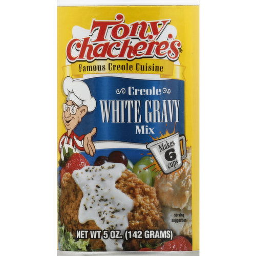 Tony Chachere's White Gravy Mix, Creole