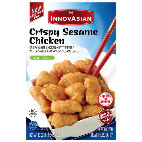 InnovAsian Entree Crispy Sesame Chicken