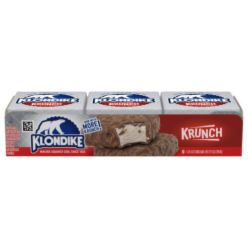 Klondike Krunch Vanilla Dairy Dessert Bar Image 1 of 4