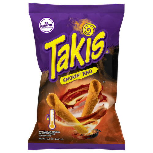 Takis Mild Smokin' BBQ Tortilla Chips