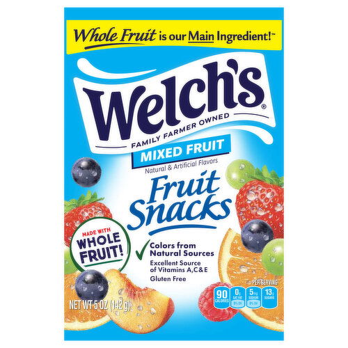 Welch's Mixed Fruit Fruit Snacks