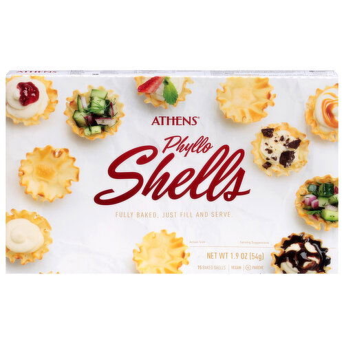 Athens Baked Phyllo Shells