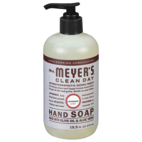 Mrs. Meyer's Hand Soap, Lavender Scent