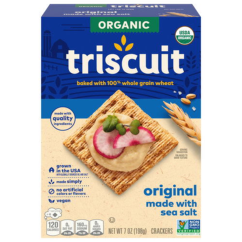 Triscuit Crackers, Original, Organic