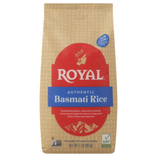 Royal Rice, Basmati, Authentic