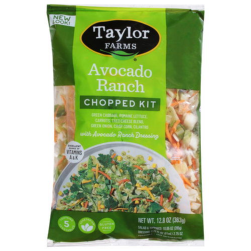 Taylor Farms Chopped Kit, Avocado Ranch