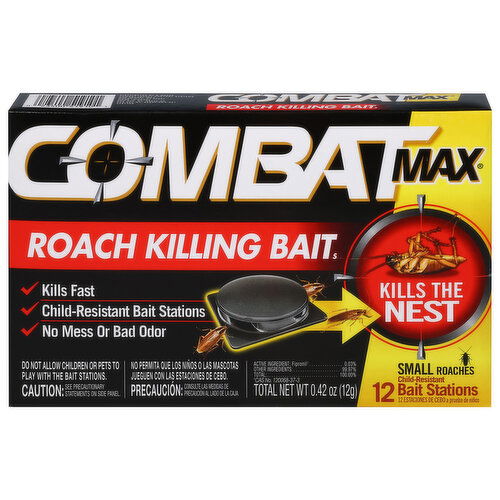 Combat Roach Killing Bait Stations