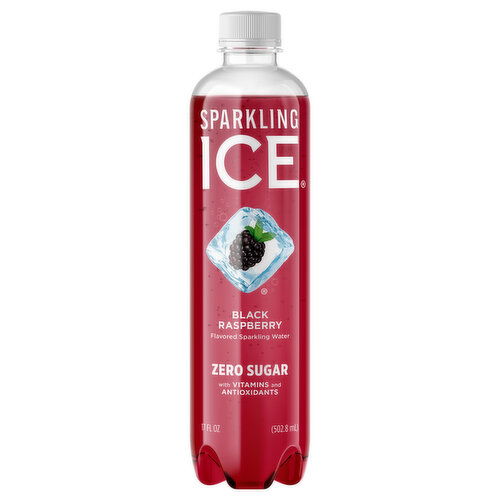 Sparkling Ice Zero Sugar Black Raspberry Flavored Sparkling Water
