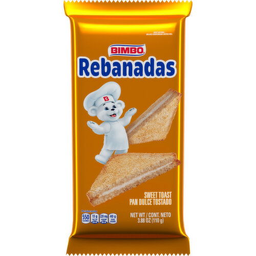 Bimbo Sweet Toast, Club Pack, 3.88 oz