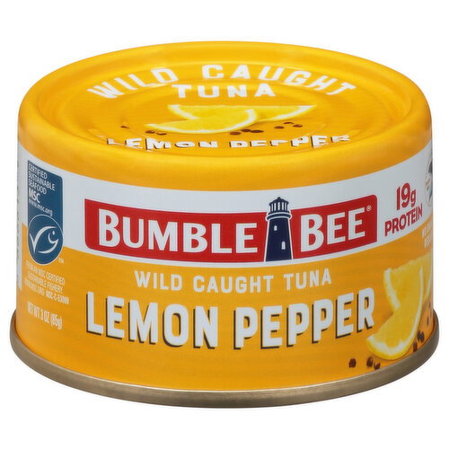 Bumble Bee Wild Caught Lemon Pepper Tuna Image 1 of 6