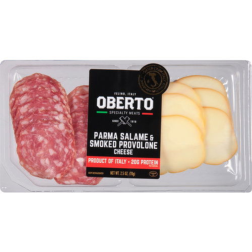 Oberto Parma Salame & Smoked Provolone Cheese