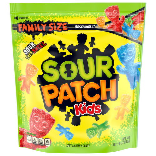 Sour Patch Kids Soft & Chewy Candy Family Size
