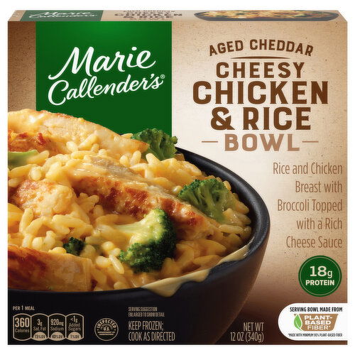 Marie Callender's Cheesy Aged Cheddar Chicken & Rice Bowl